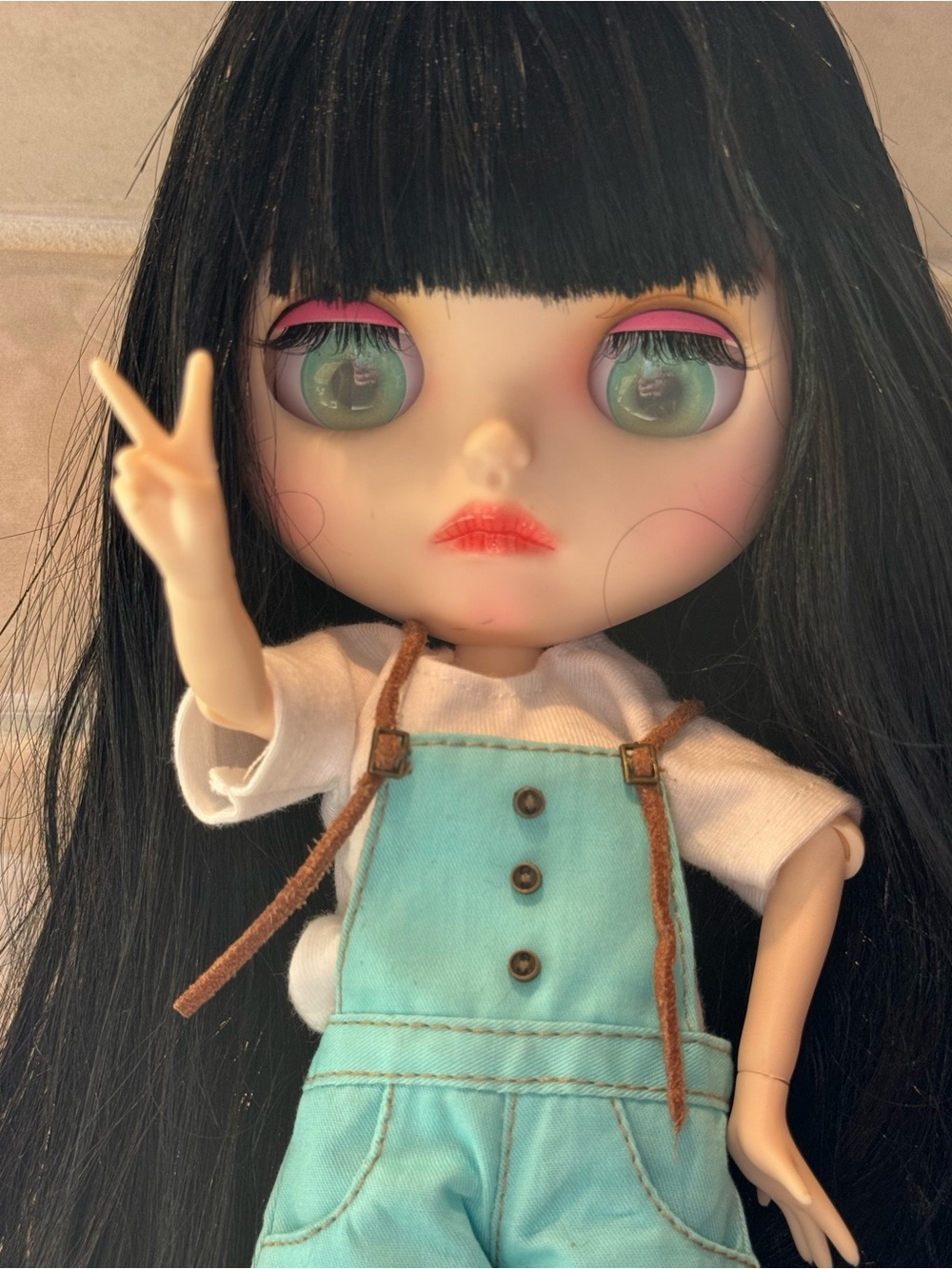 Vintage inspired Blythe doll - Picture 2 of 7
